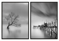 OBRAZOVÉ PLAGÁTY V RÁME 53x73cm Diptych Sivá P731 OBRAZOVÉ PLAGÁTY V RÁME 53x73cm Diptych Sivá P731