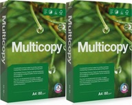 Multicopy A4 kopírovací papier 80g 500 listov biely x2