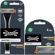 WILKINSON Quattro Essential 4 presný zastrihávač + 4x vložka