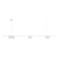 GENESIS stropná lampa pásik biela 7xGU10 150x180cm závesná lampa obývačka GENESIS stropná lampa pásik biela 7xGU10 150x180cm závesná lampa obývačka