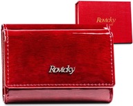 Malá dámska lakovaná kožená peňaženka Rovicky