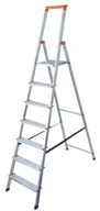 7-stupňový hliníkový rebrík Krause Solidy