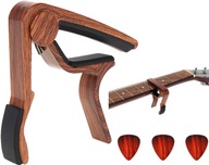 KAPODASTER PRE AKUSTICKÚ GITARRU + 3 DROBNOSTI KAPODASTER PRE AKUSTICKÚ GITARRU + 3 DROBNOSTI
