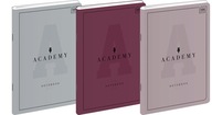 Zápisník A4/60K kockovaný Academy (5ks)