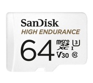 Pamäťová karta microSD SanDisk High Endurance 64 GB