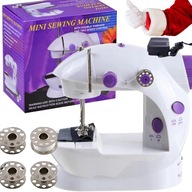 MINI ELEKTRICKÝ PRENOSNÝ ŠIJACÍ STROJ LED SVETLO + PRÍSLUŠENSTVO MINI ELEKTRICKÝ PRENOSNÝ ŠIJACÍ STROJ LED SVETLO + PRÍSLUŠENSTVO