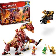Súprava LEGO Ninjago 71793 Lávový drak meniaci sa na vlnu ohnivých tehál