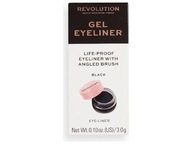 Makeup Revolution gél na očné linky so štetcom 3 g Makeup Revolution gél na očné linky so štetcom 3 g