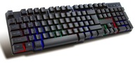 Membránová klávesnica VARR REBEL GRY RGB LED Membránová klávesnica VARR REBEL GRY RGB LED