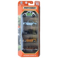 MATCHBOX DARČEKOVÝ SADA 5 ÁUT AUTOBAHN EXPRESS IV 5 BALOVÝCH ÁUT 1:64 MATCHBOX DARČEKOVÝ SADA 5 ÁUT AUTOBAHN EXPRESS IV 5 BALOVÝCH ÁUT 1:64