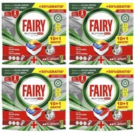 FAIRY PLATINUM PLUS LEMON 44 ks Kapsule do umývačky riadu 4x 11 ks tbl.