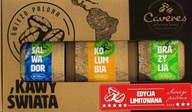SADA KÁVOVÝCH ZRNKOV Brazília Kolumbia Arabica, darček, pražiareň kávy