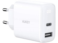 AUKEY PA-F3S 1xUSB-C a 1xUSB-A PD 3.0 32W FAST CH AUKEY PA-F3S 1xUSB-C a 1xUSB-A PD 3.0 32W FAST CH