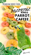 Parrot Caffee - Colorphul Rings - ovocie chrumkavé pre všetkých papagájov 100 g Parrot Caffee - Colorphul Rings - ovocie chrumkavé pre všetkých papagájov 100 g