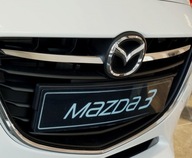 Mazda 3 2013-2018 Kryty grilu, nerez