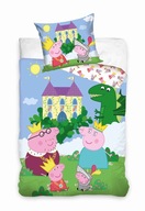 Detské bavlnené obliečky, PEPPA PIG, 160x200 Detské bavlnené obliečky, PEPPA PIG, 160x200