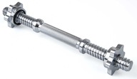 Krátka tyč na činky, tyč na činky, 25 mm 36 cm Krátka tyč na činky, tyč na činky, 25 mm 36 cm