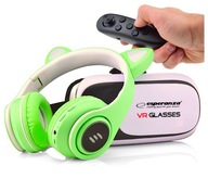 3D VR OKULIARE SO SLÚCHADLAMI + DIAĽKOVÝM BLUETOOTH 3D VR OKULIARE SO SLÚCHADLAMI + DIAĽKOVÝM BLUETOOTH