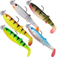 CANNIBAL Savage Gear KOPYTKO sada nástrah 10cm x 5 ks + HLAVY CANNIBAL Savage Gear KOPYTKO sada nástrah 10cm x 5 ks + HLAVY