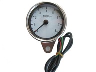 TACHOMETER S BIELYM CIFERNÍKOM - 8 000 - PODSVIETENIE TACHOMETER S BIELYM CIFERNÍKOM - 8 000 - PODSVIETENIE