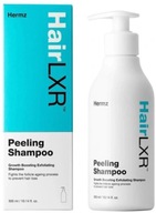 Hermz LXR peelingový šampón proti vypadávaniu vlasov