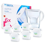 Filtračná kanvica BRITA Marella Maxtra + 6 vložiek Filtračná kanvica BRITA Marella Maxtra + 6 vložiek