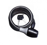 Zámok na bicykel KEY odolný kábel Zámok na bicykel KEY odolný kábel