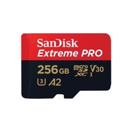 SANDISK EXTREME PRO microSDXC 256GB 200/140 MB/s