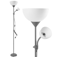 Stojacia lampa 175 cm, 2 nastaviteľné tienidlá