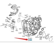 ZÁSTRČKA S MAGNETOM, automatická prevodovka 724.0 MERCEDES A2109970032 ZÁSTRČKA S MAGNETOM, automatická prevodovka 724.0 MERCEDES A2109970032