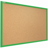 Zelená drevená korková doska 90x60 + špendlíky Zelená drevená korková doska 90x60 + špendlíky