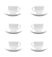 LIKE BISTRO 6x ŠÁLKA 100 ML + PODŠÁLKA 12 CM LIKE BISTRO 6x ŠÁLKA 100 ML + PODŠÁLKA 12 CM