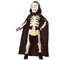 halloween KOSTÝM SKELETON death REAPER 5-6 rokov halloween KOSTÝM SKELETON death REAPER 5-6 rokov
