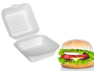 Burger Box obedové balenie ECO trstina Burger Box obedové balenie ECO trstina