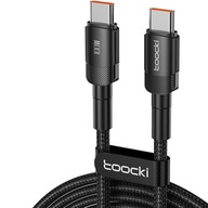 TOOCKI dlhý rýchlonabíjací kábel USB-C Type-C 100W PD QC 300 cm