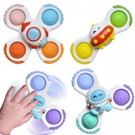 WOOPIE BABY Spinner Senzorická hračka raketa Alien Ufo 3 ks. WOOPIE BABY Spinner Senzorická hračka raketa Alien Ufo 3 ks.
