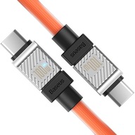 BASEUS SILNÝ KÁBEL USB-C RÝCHLONABÍJACÍ KÁBEL TYP-C PD 100W QC 5A 1M BASEUS SILNÝ KÁBEL USB-C RÝCHLONABÍJACÍ KÁBEL TYP-C PD 100W QC 5A 1M