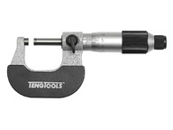 Analógový mikrometer 0-25mm DIN 863 TengTools MIR25