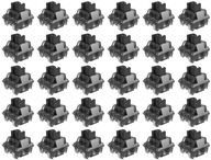 AKKO CS JELLY BLACK MECHANICKÉ SPÍNAČE 30 ks AKKO CS JELLY BLACK MECHANICKÉ SPÍNAČE 30 ks