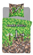 Bavlnené obliečky 140x200 pixelov gamer pre hráča Bavlnené obliečky 140x200 pixelov gamer pre hráča