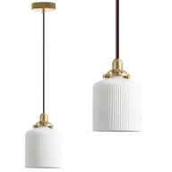 BIELA RETRO ZÁSADNÁ KERAMICKÁ STROPNÁ LAMPA BIELA RETRO ZÁSADNÁ KERAMICKÁ STROPNÁ LAMPA
