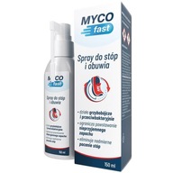 MYCOfast Sprej na nohy a obuv proti baktériám mykózy kvasinky biocídny 15