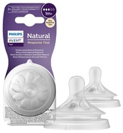 AVENT 2x NATURAL 3 RESPONSE 1M+ SILIKÓNOVÁ FĽAŠA CUDÍK AKTÍVNE ODSÁVANIE AVENT 2x NATURAL 3 RESPONSE 1M+ SILIKÓNOVÁ FĽAŠA CUDÍK AKTÍVNE ODSÁVANIE