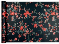 Fototapeta ORIENTAL vzor s červenými kvetmi FLOWERS Fototapeta ORIENTAL vzor s červenými kvetmi FLOWERS