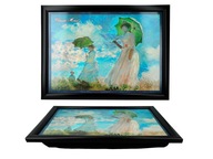 Stojan na notebook - C. Monet, Žena s dáždnikom