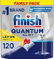 FINISH QUANTUM LEMON kapsule do umývačky riadu 120 ks tabliet do umývačky riadu a120 FINISH QUANTUM LEMON kapsule do umývačky riadu 120 ks tabliet do umývačky riadu a120