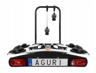 Háčikový nosič Aguri ACTIVE BIKE 2 strieborný Háčikový nosič Aguri ACTIVE BIKE 2 strieborný
