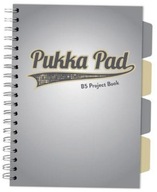 Project Book Grey B5/200K sivá kockovaná Project Book Grey B5/200K sivá kockovaná