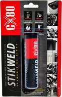 CX80 STIK WELD DVOJZLOŽKOVÉ ŽIVICOVÉ LEPIDLO 60G NA KOV, KERAMIKA A SKLO CX80 STIK WELD DVOJZLOŽKOVÉ ŽIVICOVÉ LEPIDLO 60G NA KOV, KERAMIKA A SKLO