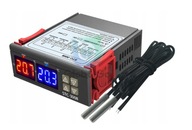 DVOJKANÁLOVÝ TERMOSTATOVÝ REGULÁTOR TEPLOTY STC3008 230V INKUBÁTORY DVOJKANÁLOVÝ TERMOSTATOVÝ REGULÁTOR TEPLOTY STC3008 230V INKUBÁTORY